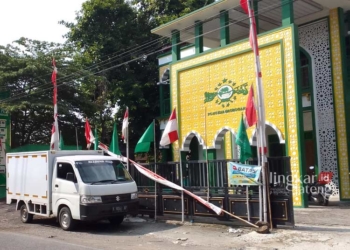 POTRET: Gedung PCNU Kabupaten Grobogan. (Eko Wicaksono/Lingkarjateng.id)