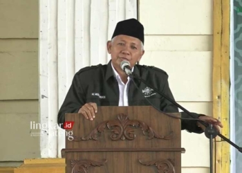 POTRET: Ketua Tanfidziah PCNU Kendal, KH Mustamsikin. (Dok. Pribadi for Lingkar/Lingkarjateng.id)