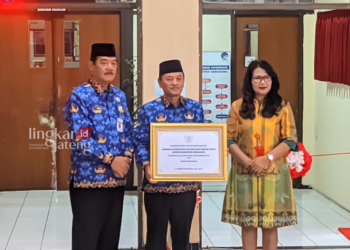 SIMBOLIS: Peresmian Lembaga Konsultasi dan Bantuan Hukum (LKBH) Korpri Kabupaten Semarang, Rabu, 29 November 2023. (Hesty Imaniar/Lingkarjateng.id)