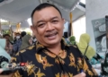 Kepala Dinas Perdagangan Koperasi Usaha Kecil dan Menengah Kabupaten Blora, Kiswoyo. (Hanafi/Lingkarjateng.id)