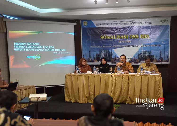 DPMPTSP Kendal Sosialisasikan Perizinan Berusaha Berbasis Risiko