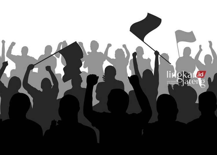 Demo ke Senayan, 273 Kades asal Grobogan Siap Tuntut Masa Jabatan 9 Tahun 25 ILUSTRASI: Massa gelar aksi unjuk rasa. (Freepik/Lingkarjateng.id)