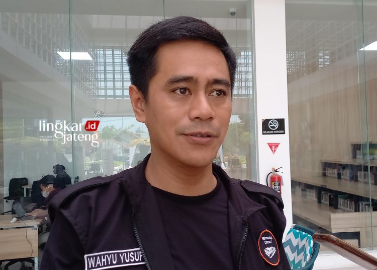 Kepala Dinarpus Kendal, Wahyu Yusuf Akhmadi. (Arvian Maulana/Lingkarjateng.id)