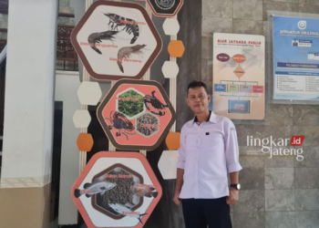 Ketua BBPBAP Jepara, Supito saat ditemui di Jepara, Selasa, 30 Januari 2024. (Muhammad Aminudin/Lingkarjateng.id)
