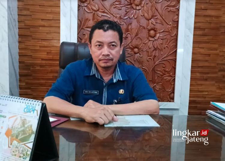 Kepala Disparbud Jepara, Eko Udyyono. (Tomi Budianto/Lingkarjateng.id)
