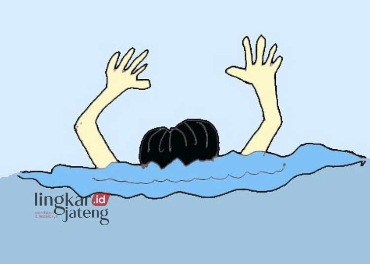 ILUSTRASI: Bocah tenggelam. (Antara/Lingkarjateng.id)