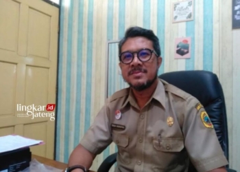 Kepala Bidang (Kabid) Pengelolaan Administrasi Kependudukan pada Disdukcapil, Teguh Endratno. (Setyo Nugroho/Lingkarjateng.id)