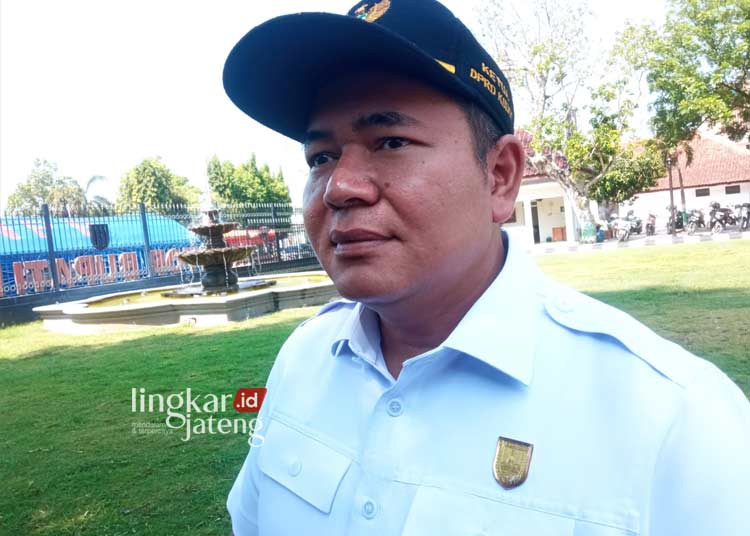 POTRET: Ketua DPRD Kudus, Masan. (Nisa Hafizhotus Syarifa/Lingkarjateng.id)