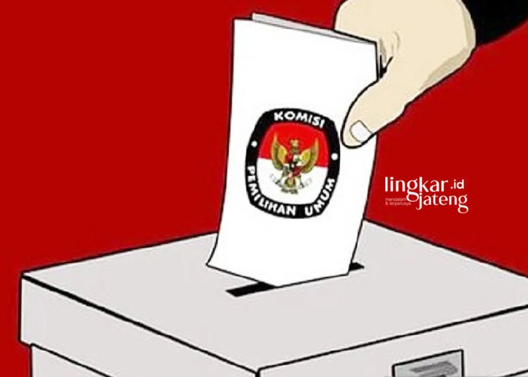 ILUSTRASI: Kotak suara pemilu. (Antara/Lingkarjateng.id)