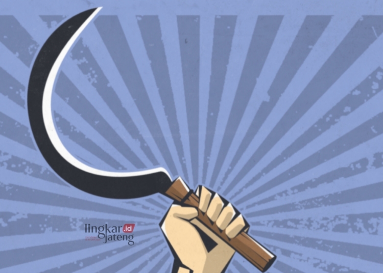 ILUSTRASI: Senjata tajam celurit. (Antara/Lingkarjateng.id)