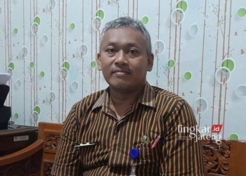 POTRET: Sekretaris Disperindag Grobogan, Sigit Adi Wibowo. (Eko Wicaksono/Lingkarjateng.id)