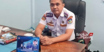 Kepala Bidang Lalu Lintas Dishub Jepara, Ferry Yudha. (Muhammad Aminudin/Lingkarjateng.id)