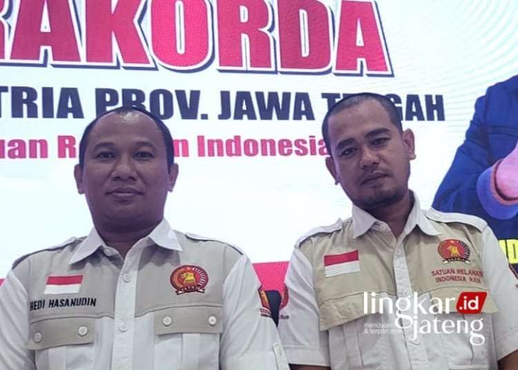 Ketua PC Satria Kudus Hedi Hasanudin bersama Sekretaris PC Satria Heri Prasetyo. (Dok. Lingkarjateng.id)