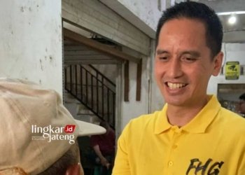 Caleg Partai Golkar, Firnando H Ganinduto. (Dok. Unggul Priambodo/Lingkarjateng.id)