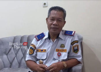Kepala Dinas Perhubungan (Dishub) Kabupaten Semarang, Tri Martono. (Hesty Imaniar/Lingkarjateng.id)