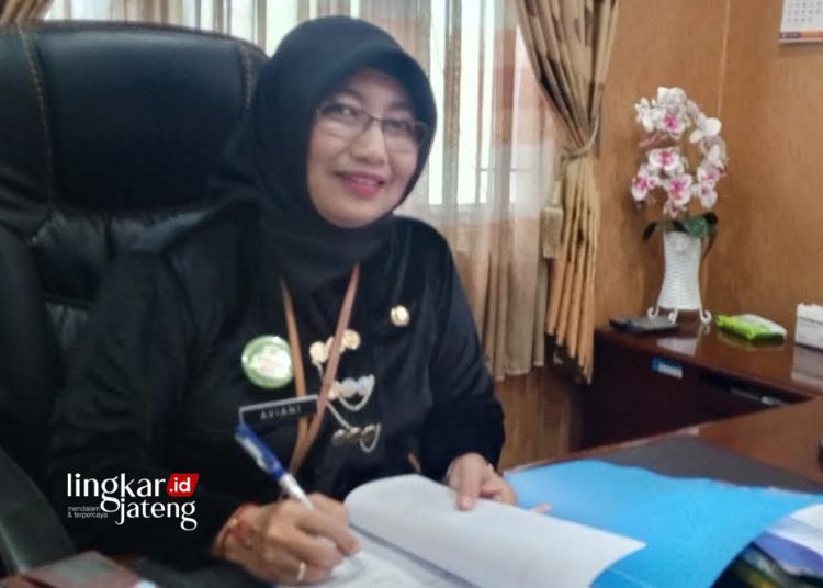 Kepala Dinas Kesehatan (Dinkes) Kabupaten Pati, dr. Aviani Tritanti Venusia. (Setyo Nugroho/Lingkarjateng.id)