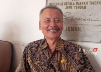 Kepala Disdikbudpora Kabupaten Semarang, Sukaton Purtomo Priyatmo. (Hesty Imaniar/Lingkarjateng.id)