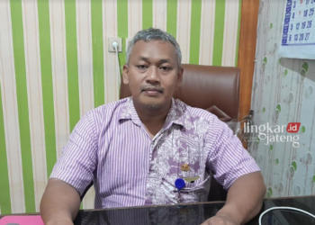 Sekertaris Disperindag Sigit Adi Wibowo. (Eko Wicaksono/Lingkarjateng.id)