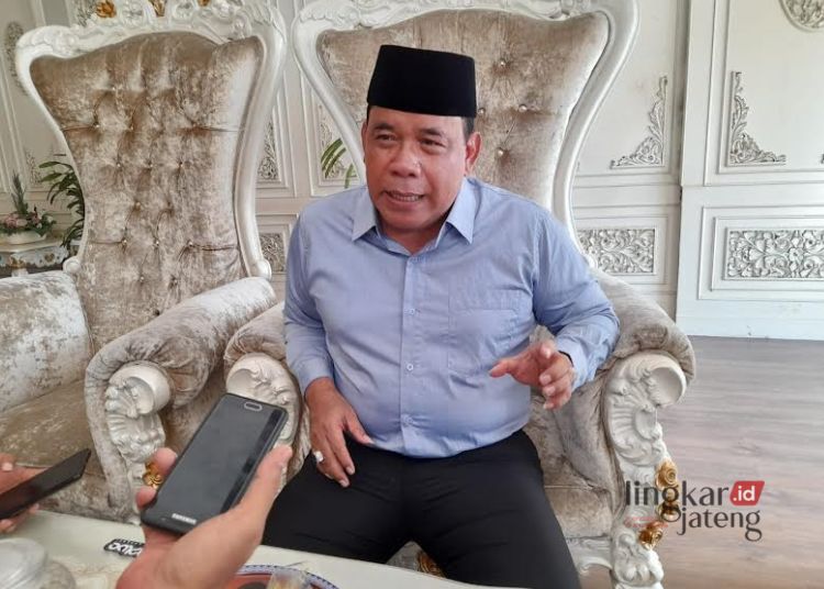 Politikus Partai Demokrat yang menjabat Wakil Bupati Kendal, Windu Suko Basuki. (Arvian Maulana/Lingkarjateng.id)