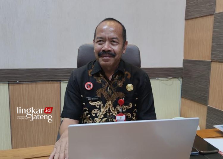 Kepala Dinas Kesehatan Kabupaten Blora, Edi Widayat. (Subekan/Lingkarjateng.id)