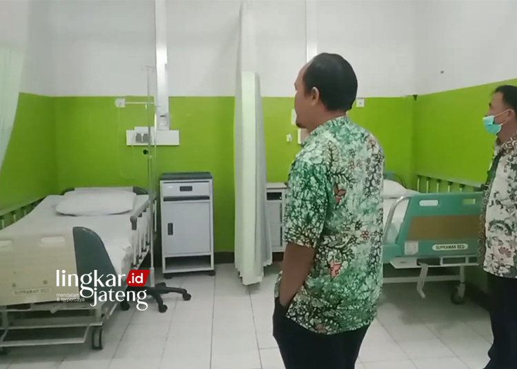 Salah satu ruang RSUD RAA Soewondo tampak sudah menyesuikan ruangan standar KRIS, Jumat (17/5). (Setyo Nugroho/Lingkarjateng.id)