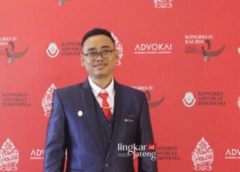 Pemerhati hukum Didik T. Wahyudi, SH., MH. yang juga salah satu Advokat di Kabupaten Kudus. (Dok. Lingkarjateng.id)