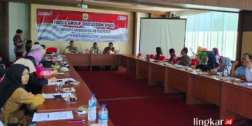 DISKUSI: Suasana Focus Group Discussion (FGD) City Branding Kabupaten Grobogan yang di gelar di lantai 3 MPP Grobogan, Kamis, 20 Juni 2024. (Bappeda Grobogan/Lingkarjateng.id)