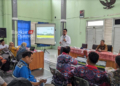 PENYULUHAN: Dinpermades Kabupaten Rembang melaksanakan bimtek kepada pemerintah desa supaya segera menerapkan CMS dalam setiap transaksi. (Dok. Dinpermades Rembang/Lingkarjateng.id)