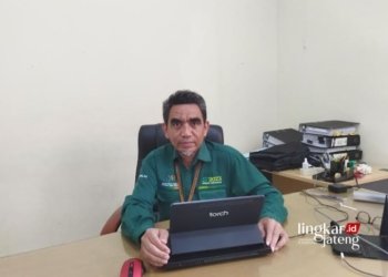 Kepala Badan Pusat Statistik (BPS) Kabupaten Pati, Bob Setiabudi. (Setyo Nugroho/Lingkarjateng.id)