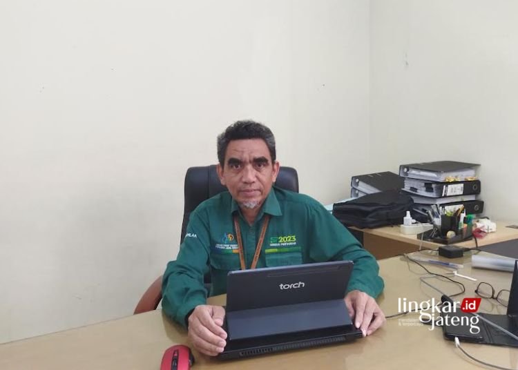 Desa Sitirejo Pati Dicanangkan Jadi Desa Cantik, Begini Kriterianya 25 Kepala Badan Pusat Statistik (BPS) Kabupaten Pati, Bob Setiabudi. (Setyo Nugroho/Lingkarjateng.id)