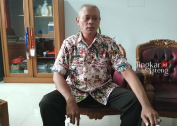 Kepala BPBD Pati Martinus Budi Prasetya. (Arif Febriyanto/Lingkarjateng.id)