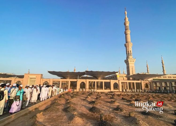 ILUSTRASI: Permakaman Baqi di Kota Madinah, Arab Saudi. (Antara/Lingkarjateng.id)