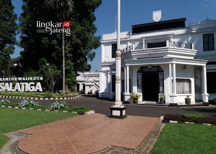 Suasana Kantor Pemkot Salatiga. (Angga Rosa/Lingkarjateng.id)