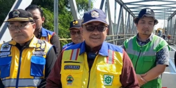 Kepala Balai Pengelola Jalan (BPJ) Wilayah Purwodadi Binawan Nur Tjahyono. (Eko Wicaksono/Lingkarjateng.id)