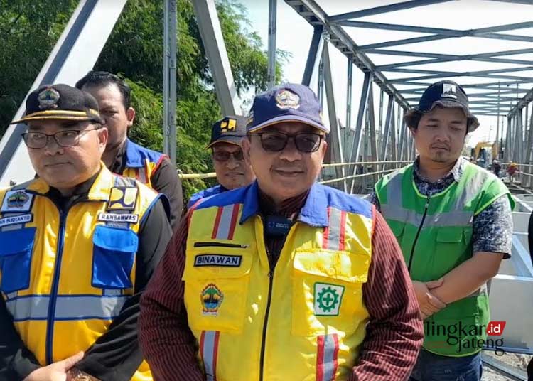 Kepala Balai Pengelola Jalan (BPJ) Wilayah Purwodadi Binawan Nur Tjahyono. (Eko Wicaksono/Lingkarjateng.id)