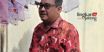 Kepala Dispertan Grobogan, Sunanto. (Eko Wicaksono/Lingkarjateng.id)