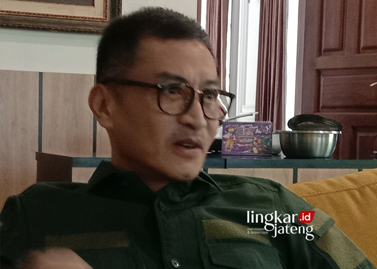 Ketua DPC Partai Gerindra Salatiga, Yuliyanto. (Angga Rosa/Lingkarjateng.id)
