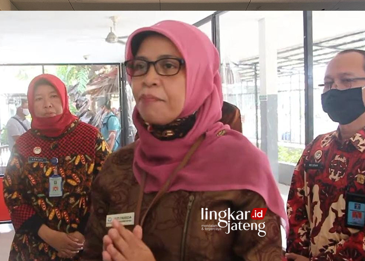 Kepala Ombudsman Jawa Tengah (Jateng), Siti Farida. (Rizky Syahrul Al-Fath/Lingkarjateng.id)