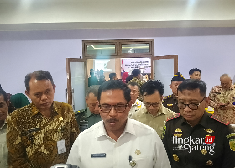 Dinilai Lebih Rawan dari Pilpres, Pemprov Jateng Siapkan Antisipasi Pilkada 2024 25 Pj Gubernur Jawa Tengah , Nana Sudjana . (Rizky Syahrul Al-Fath/Lingkarjateng.id)
