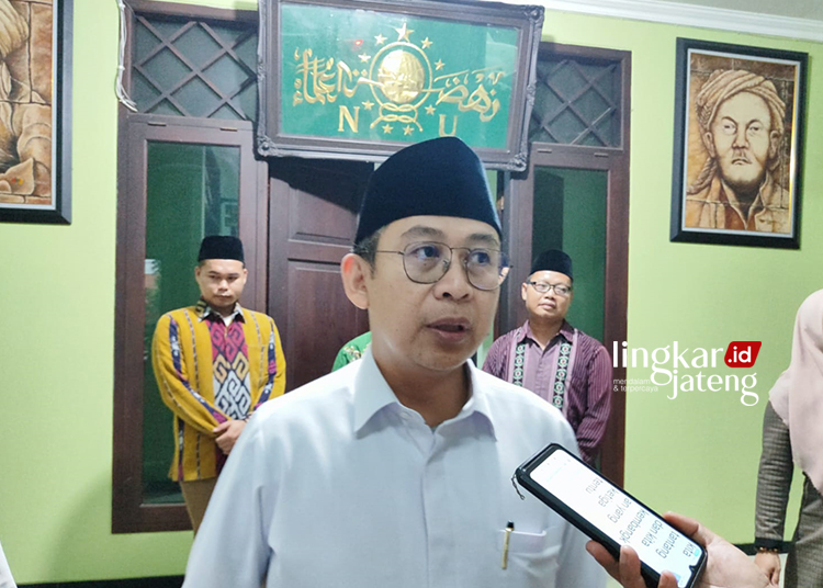 Ketua PWNU Jateng, KH Abdul Ghofar Rozin. (Rizky Syahrul Al-Fath/Lingkarjateng.id)
