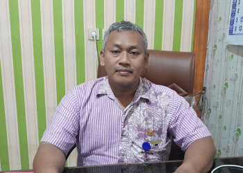 Sekertaris Disperindag Grobogan, Sigit Adi Wibowo. (Eko Wicaksono/Lingkarjateng.id)