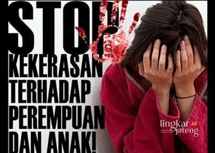 Ilustrasi kekerasan terhadap perempuan dan anak. (Kominfo Kota Pekalongan/Lingkarjateng.id)