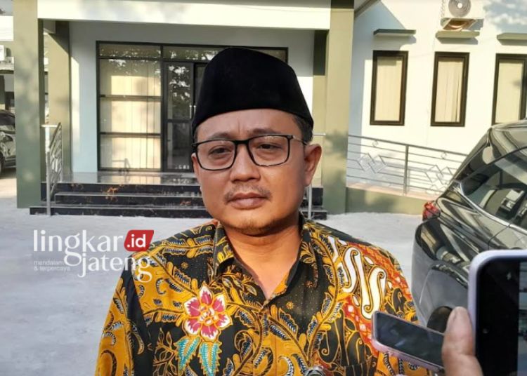 Kepala Kantor Kemenag Demak, Afief Mundzier. (M Burhanuddin Aslam/Lingkarjateng.id)
