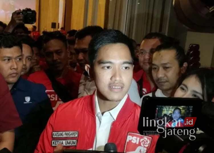 Ketua Umum Partai Solidaritas Indonesia (PSI) Kaesang Pangarep. (Antara/Lingkarjateng.id)