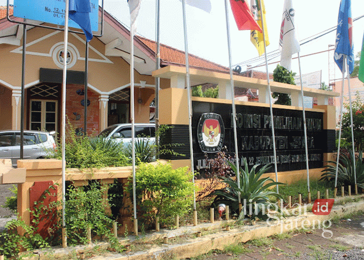 Kantor KPU Kabupaten Jepara. (Dok. Lingkarjateng.id)