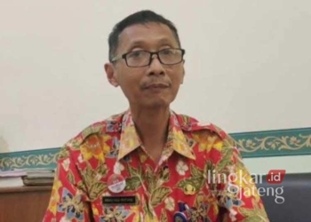 Kepala Badan Kepegawaian Daerah Kabupaten Blora, Heru Eko Wiyono. (Hanafi/Lingkarjateng.id)