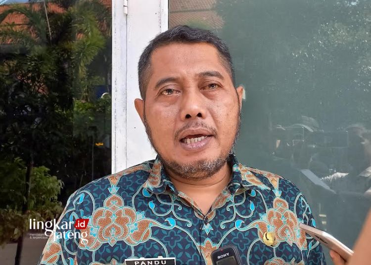 Kepala Dinas Pertanian dan Pangan (Dispertan) Kabupaten Kendal, Pandu Rapriat Rogojati. (Arvian Maulana/Lingkarjateng.id)
