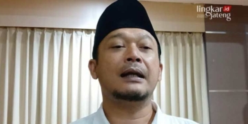 Ketua KPU Jawa Tengah Handi Tri Ujiono. (Rizky Syahrul Al-Fath/Lingkarjateng.id)