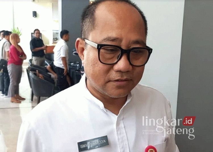 Dugaan Korupsi APBD, KPK Cecar Sekda dan Dua Pejabat Bapenda Kota Semarang 25 Sekda Kota Semarang Iswar Aminuddin. (Rizky Syahrul Al-Fath/Lingkarjateng.id)