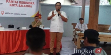 Ketua DPD Partai Gerindra Jawa Tengah, Sudaryono. (Angga Rosa/Lingkarjateng.id)